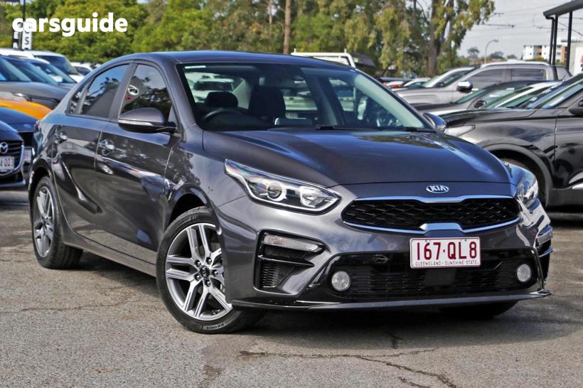 Grey 2018 Kia Cerato Sedan Sport