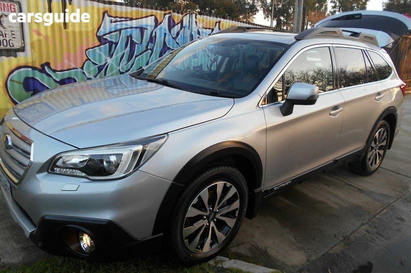 Silver 2016 Subaru Outback Wagon 2.5I Premium
