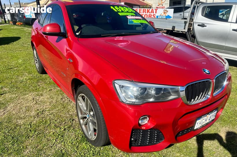 Red 2014 BMW X4 Coupe Xdrive 20I