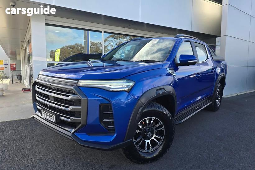 Blue 2022 LDV T60 Double Cab Utility Max Luxe (4X4)