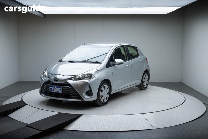 Silver 2017 Toyota Yaris Hatchback Ascent