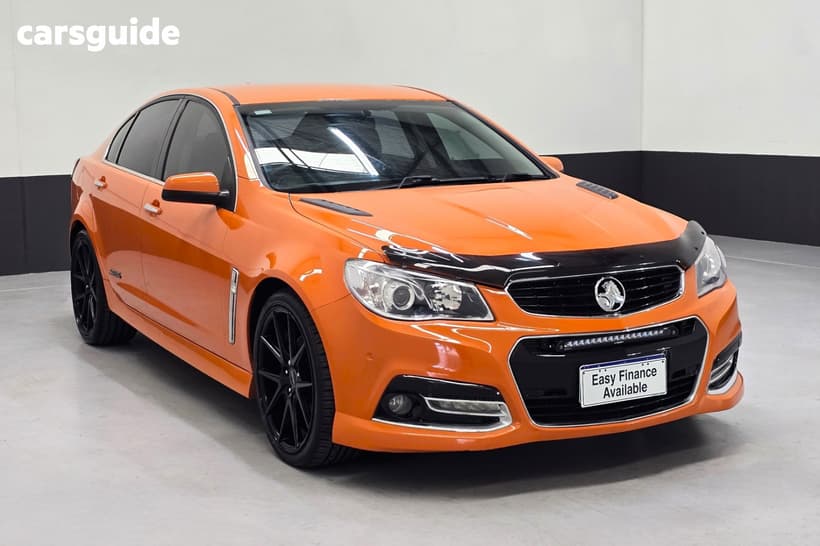 Orange 2014 Holden Commodore Sedan Ss-V