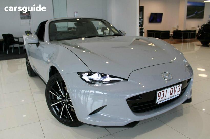 Grey 2026 Mazda MX-5 Convertible G20 Rf Gt