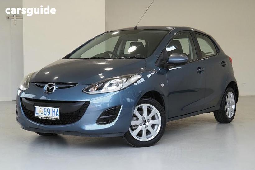 Blue 2014 Mazda 2 Hatchback Neo Sport
