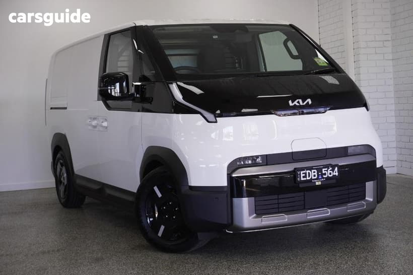 White 2026 Kia Pv5 Van Cargo S Long Range