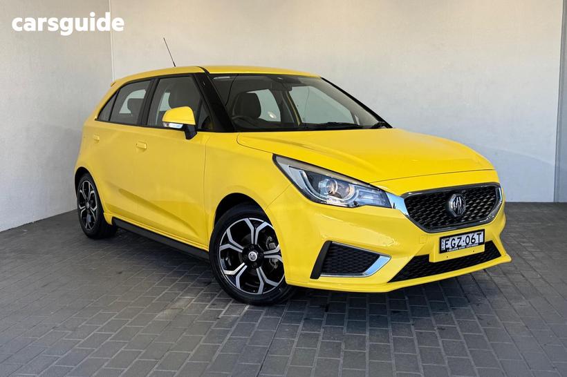 Yellow 2020 MG MG3 Hatchback Excite (With Navigation)