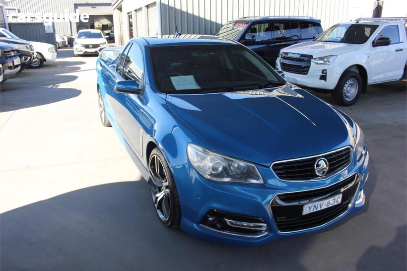 Blue 2014 Holden UTE Utility Ss-V