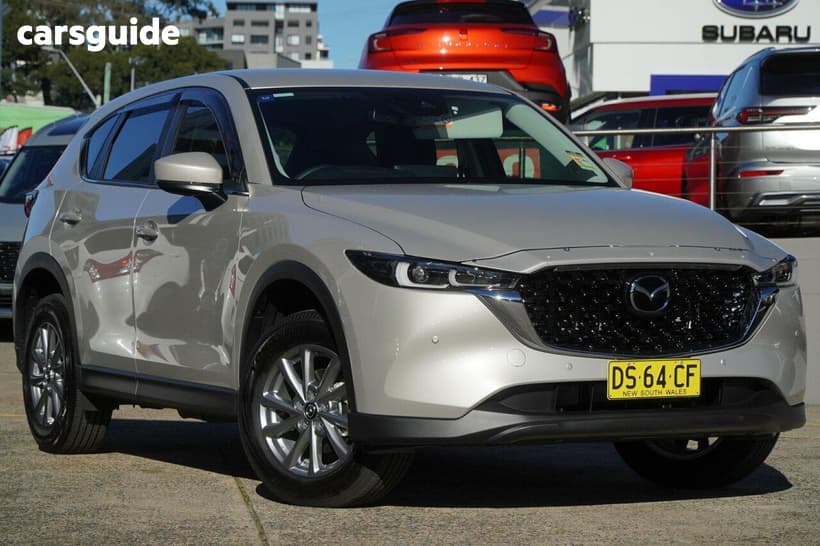 Silver 2026 Mazda CX-5 Wagon G25 Maxx Sport (Fwd)
