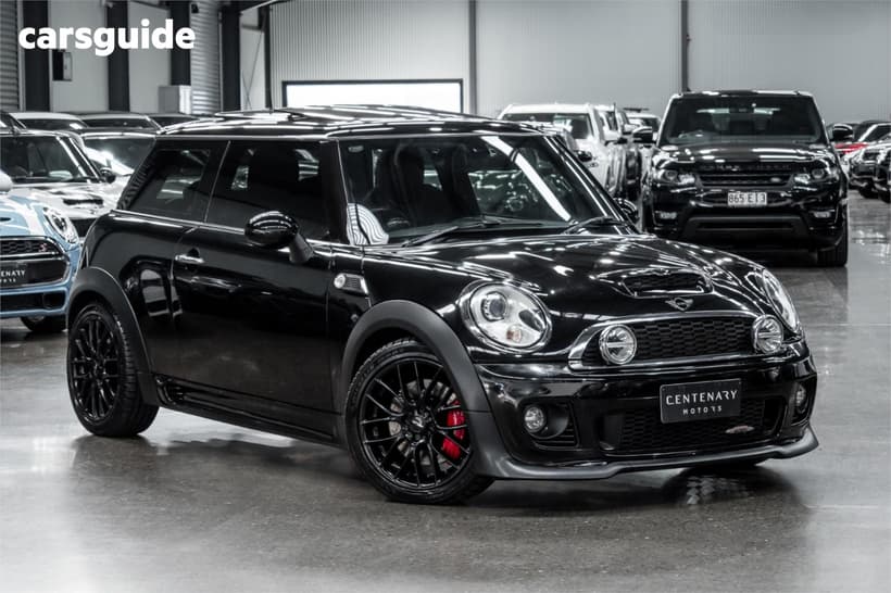 Black 2013 Mini Hatch Hatch JOHN COOPER WORKS F