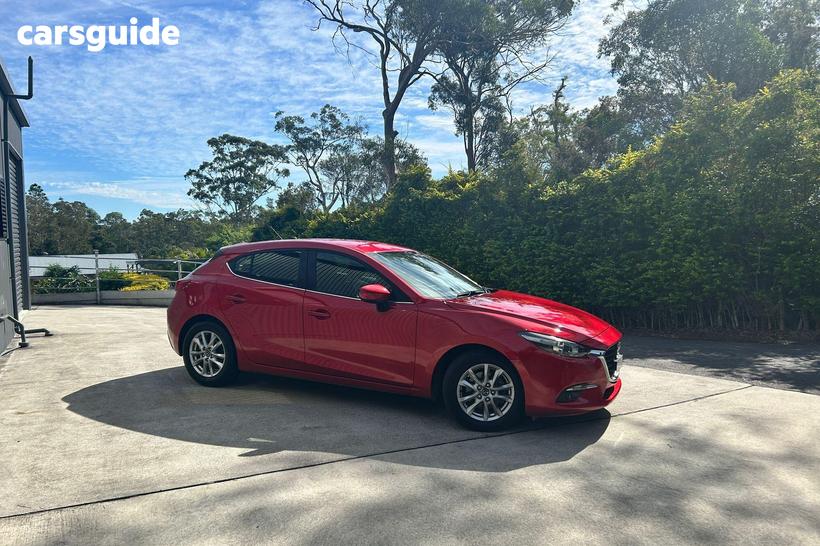 Red 2014 Mazda 3 Hatchback Touring