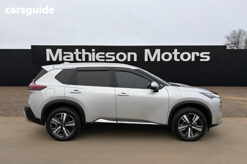 Silver 2022 Nissan X-Trail Wagon Ti (4Wd)