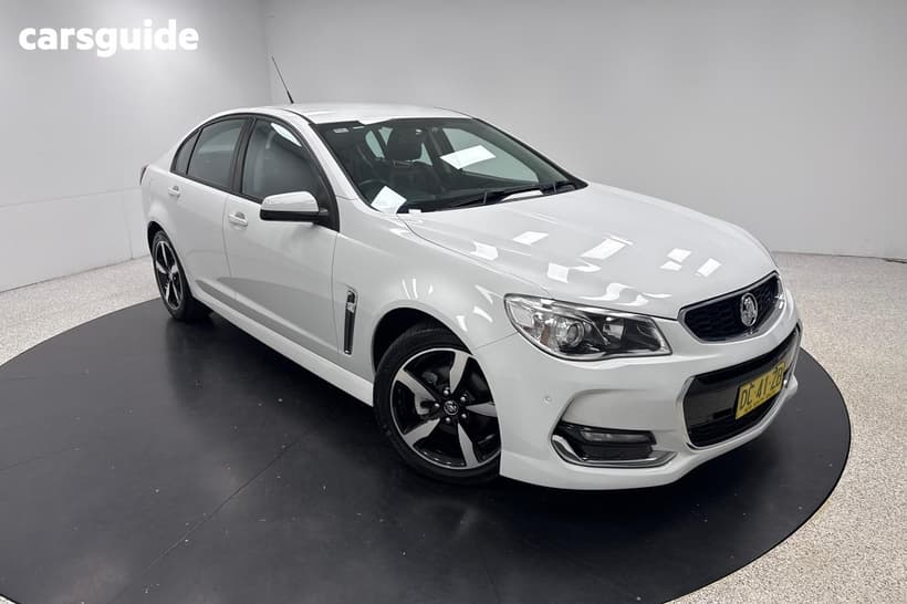 White 2017 Holden Commodore Sedan Sv6