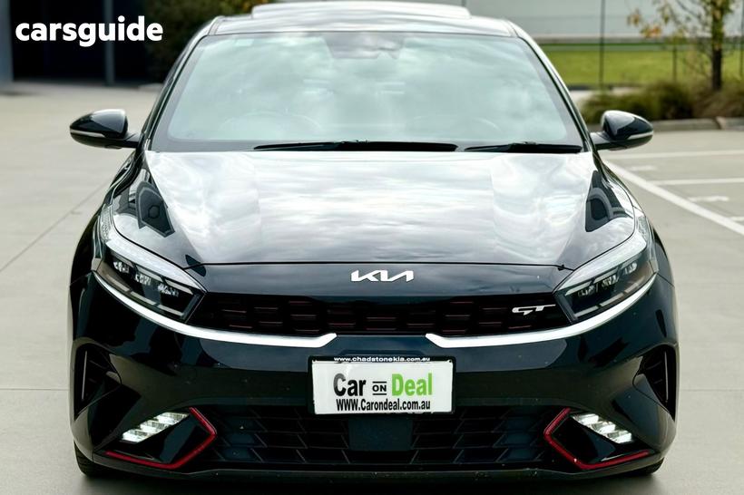 Black 2022 Kia Cerato Sedan Gt