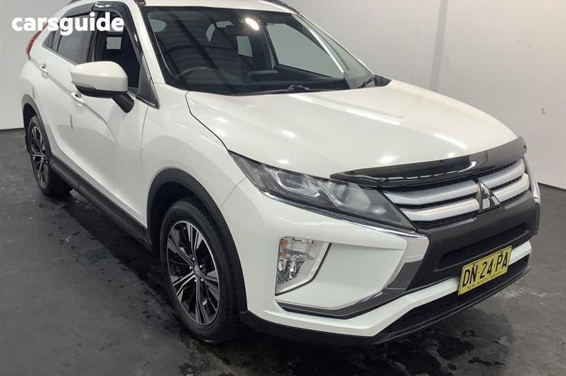 White 2019 Mitsubishi Eclipse Cross Wagon Es (2Wd)