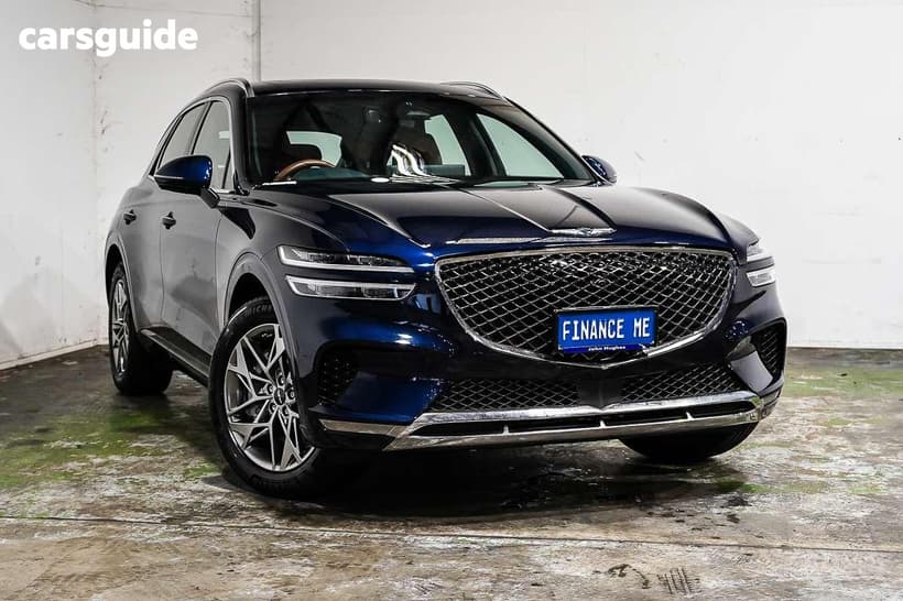 Blue 2022 Genesis GV70 Wagon 2.5T