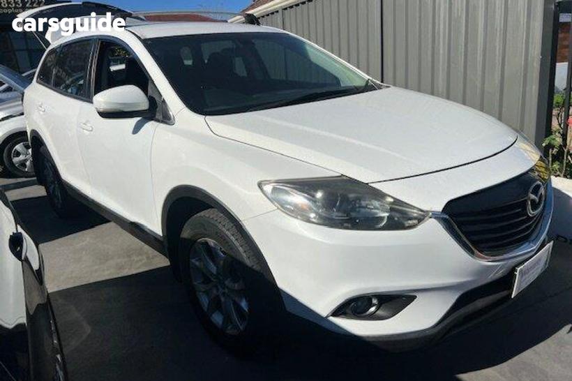 White 2015 Mazda CX-9 Wagon Classic (Fwd)
