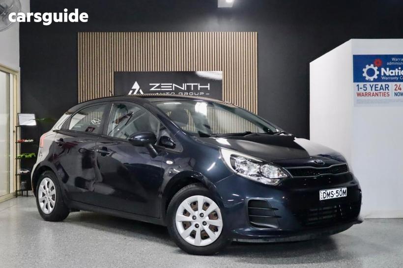 Grey 2016 Kia RIO Hatchback S