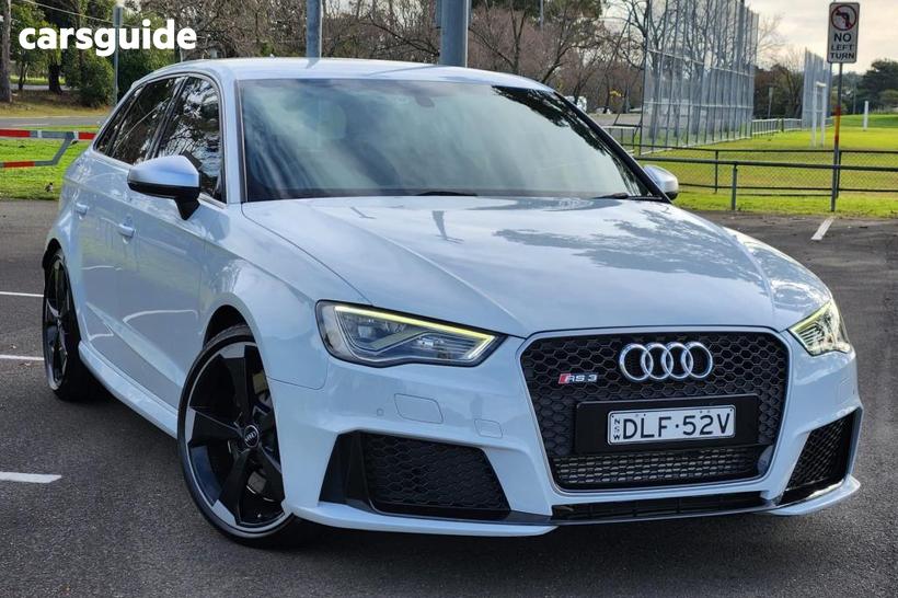 White 2016 Audi RS3 Hatchback Sportback Quattro