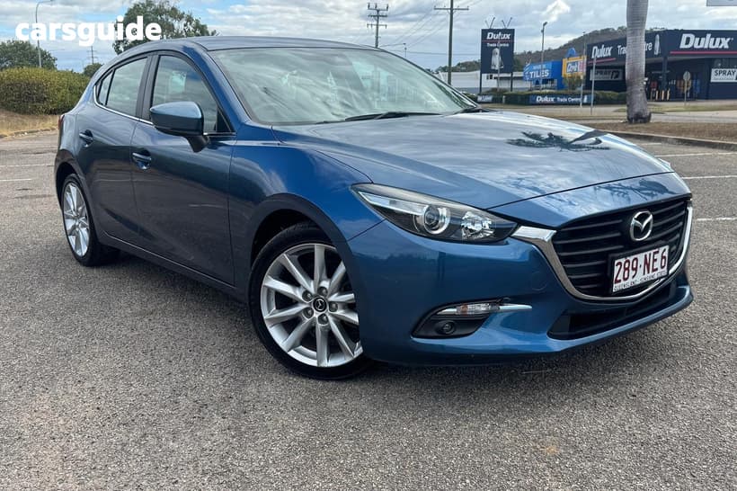 Blue 2018 Mazda 3 Hatchback Sp25