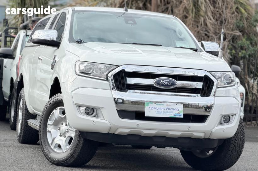 White 2017 Ford Ranger Super Cab Utility Xlt 3.2 (4X4)