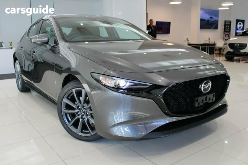 Grey 2026 Mazda Mazda3 Hatchback G20 Evolve