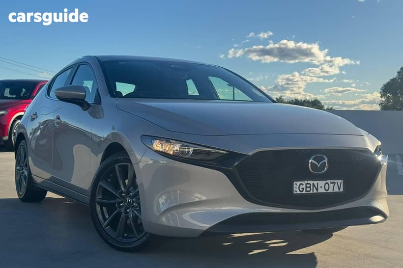 Grey 2026 Mazda Mazda3 Hatchback G20 Evolve