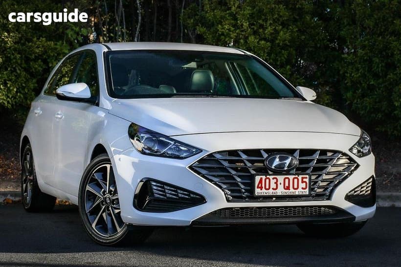White 2022 Hyundai I30 Hatchback Active