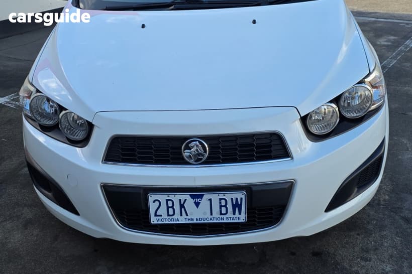 White 2012 Holden Barina Hatchback Cd