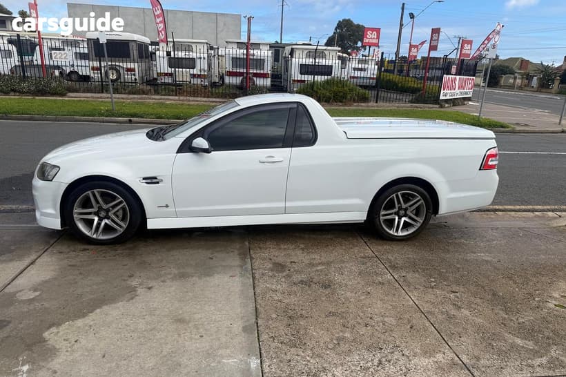 White 2011 Holden UTE Ute Tray SV6 R