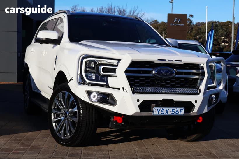 White 2024 Ford Everest Wagon Platinum (4Wd)