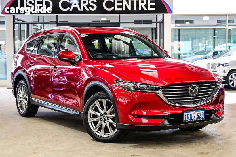 Red 2018 Mazda CX-8 Wagon Asaki (Awd)