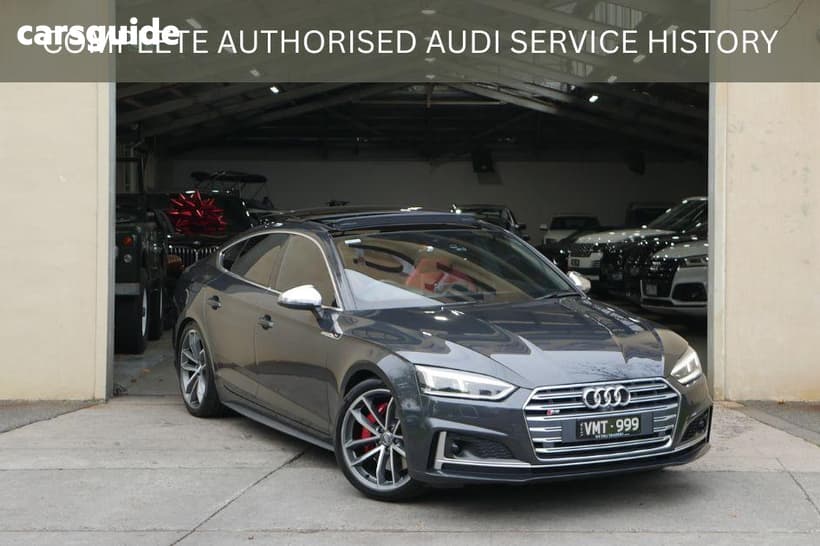 Grey 2017 Audi S5 Hatchback Sportback 3.0 Tfsi Quattro