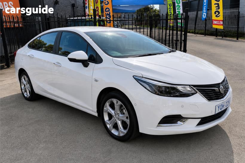 White 2018 Holden Astra Sedan Lt