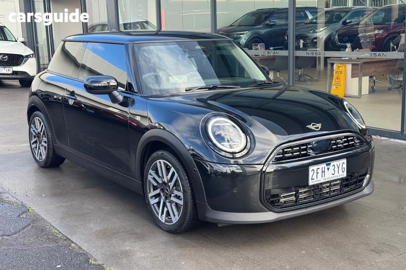 Black 2025 Mini Cooper Hatch C CLASSIC F