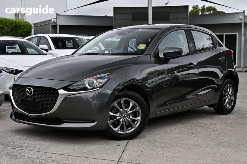 Grey 2021 Mazda 2 Hatchback G15 Pure