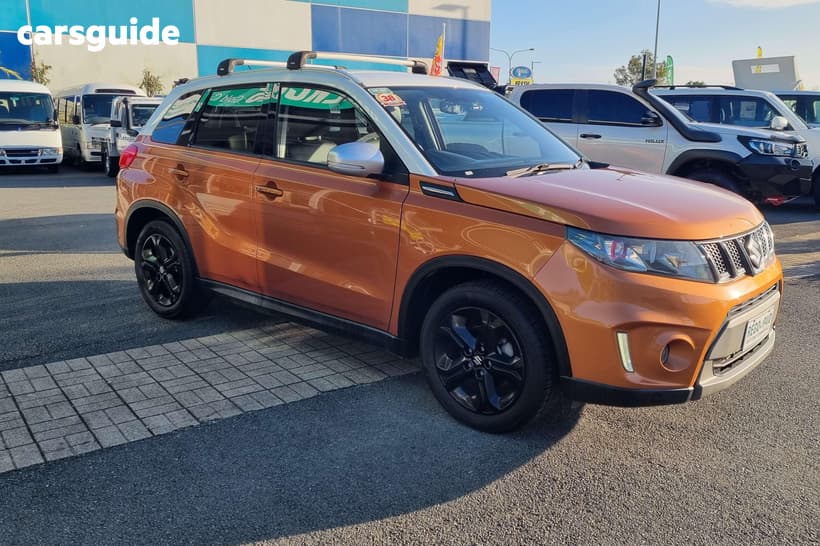 Orange 2017 Suzuki Vitara Wagon S Turbo (Fwd)
