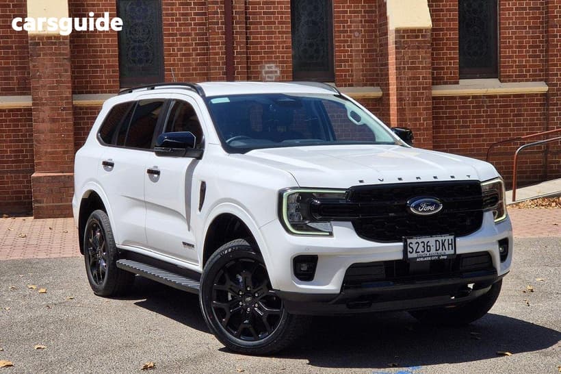 White 2024 Ford Everest Wagon Sport (4Wd)