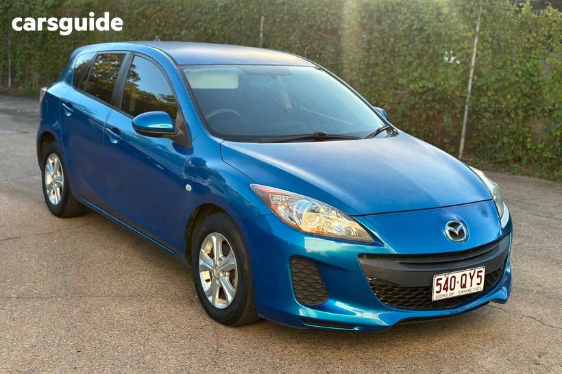 Blue 2012 Mazda 3 Hatchback Neo