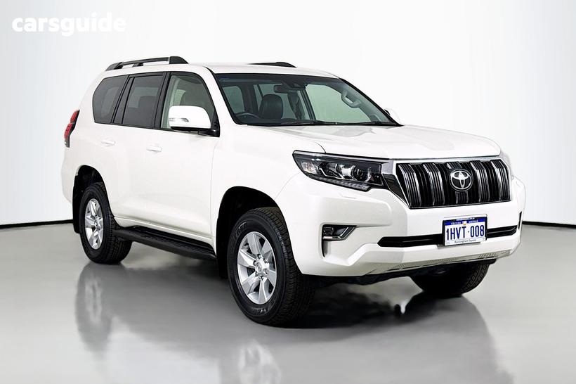 White 2023 Toyota Landcruiser Prado Wagon Gxl