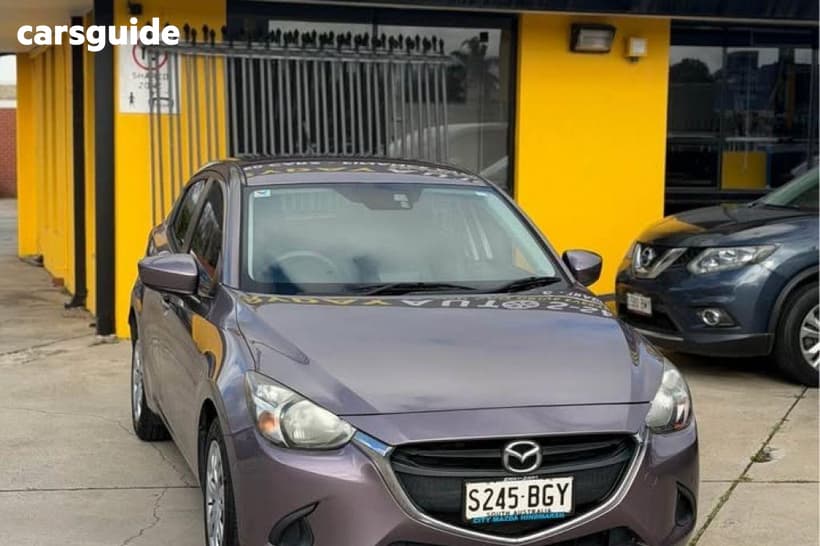 Pink 2015 Mazda 2 Hatchback Neo