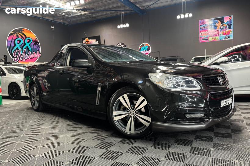 Black 2014 Holden UTE Utility Sv6