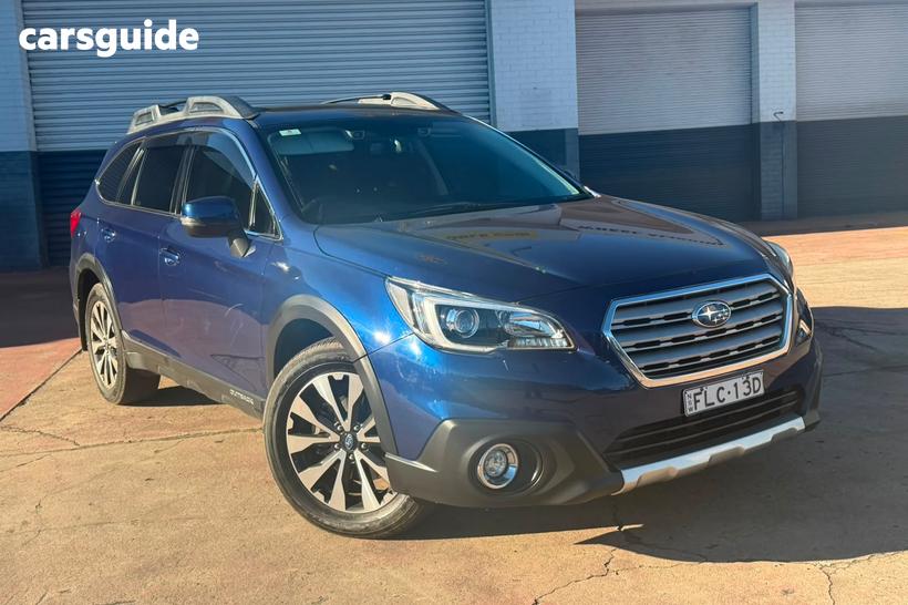 Blue 2016 Subaru Outback Wagon 2.0D Premium