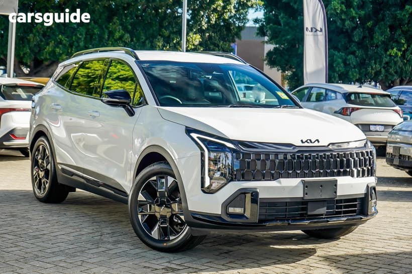 White 2026 Kia Sportage Wagon Sx+ (Fwd)