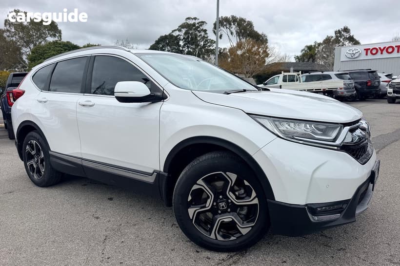 White 2019 Honda CR-V Wagon Vti-Lx (Awd)