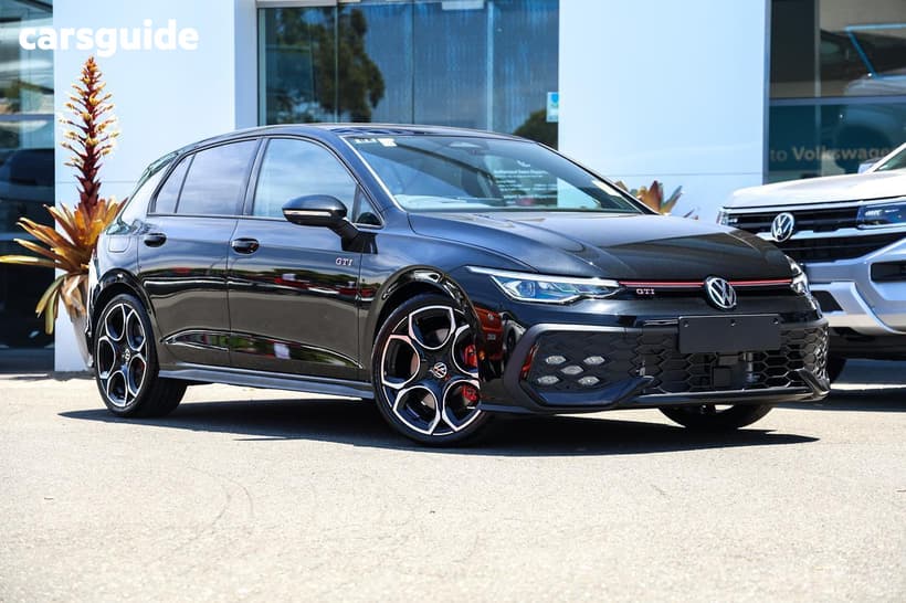 Black 2025 Volkswagen Golf Hatchback Gti