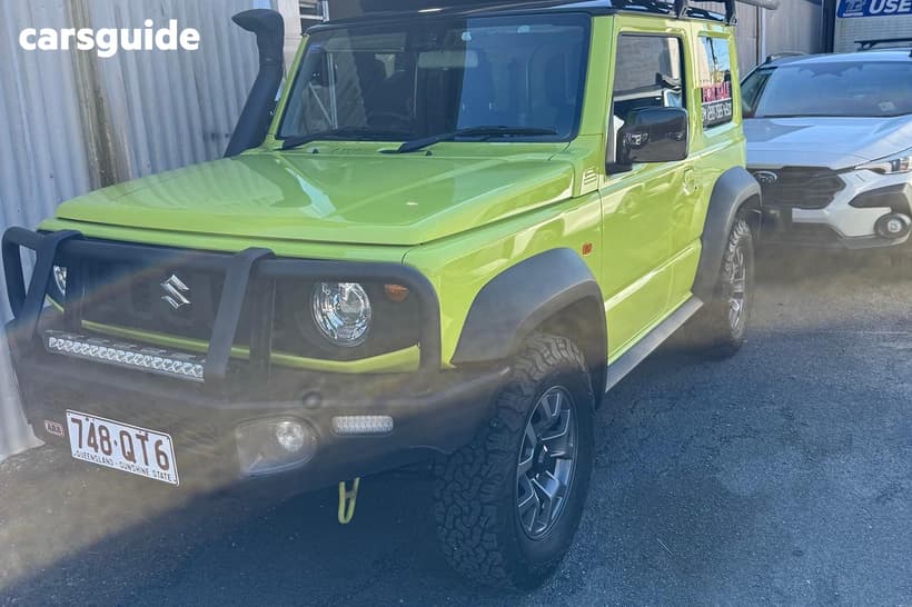 Yellow 2023 Suzuki Jimny Wagon Glx