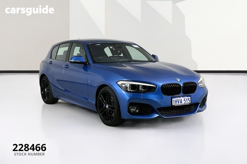 Blue 2019 BMW 125I Hatchback M Sport