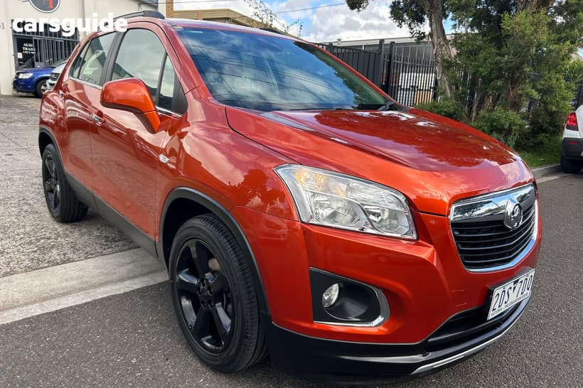 Orange 2015 Holden Trax Wagon Ltz