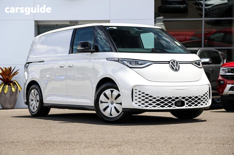 White 2025 Volkswagen ID. Buzz Van Cargo Swb
