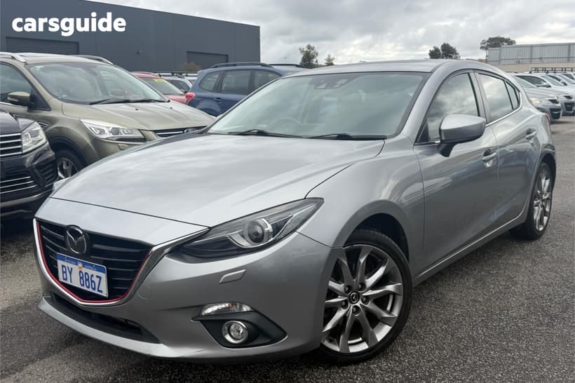 Silver 2014 Mazda 3 Hatchback Xd Astina